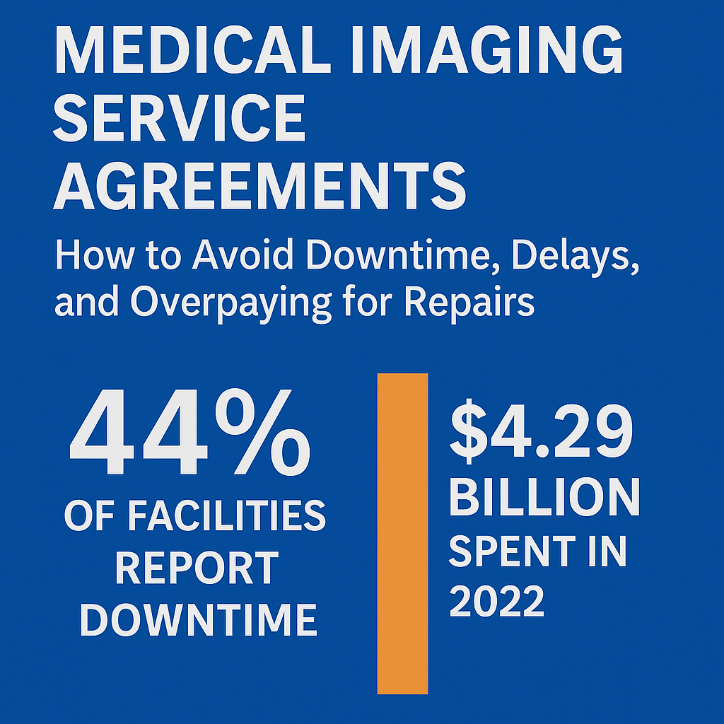 Medical Imaging Service Agreements: How to Avoid Downtime, Delays, and Overpaying for Repairs