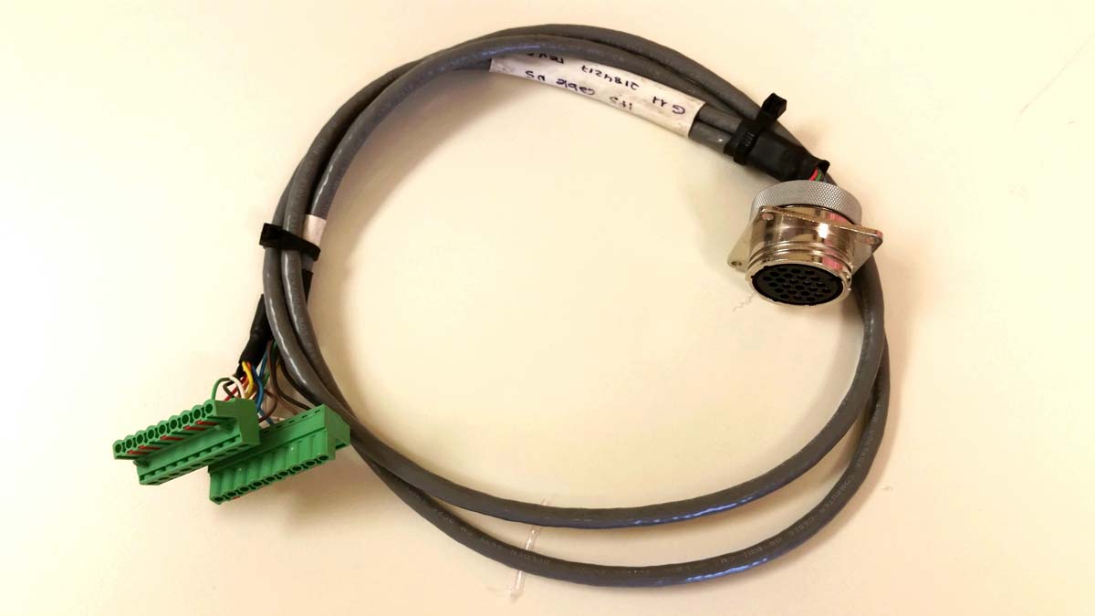 IPS Cable N5 1.05m: Gantry Connect. Panel to Controller SB214 (Connectors G11, SB5 & SB6)